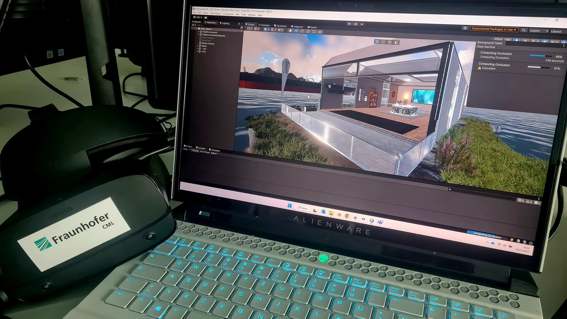 Fraunhofer CML — VR interface development for the Boston Dynamics Spot robot