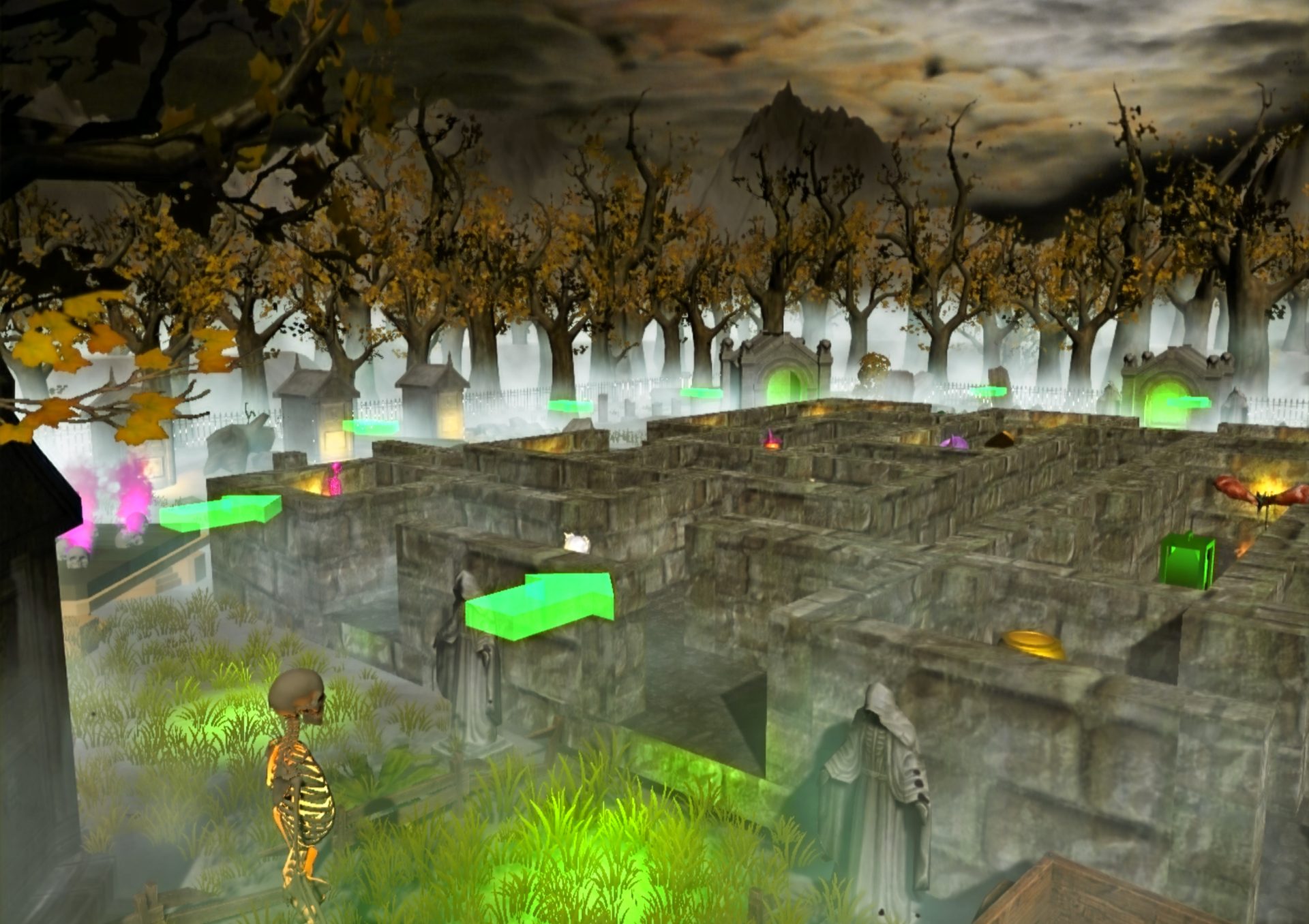 Spooky Maze — Halloween board game adaptation in Unity
