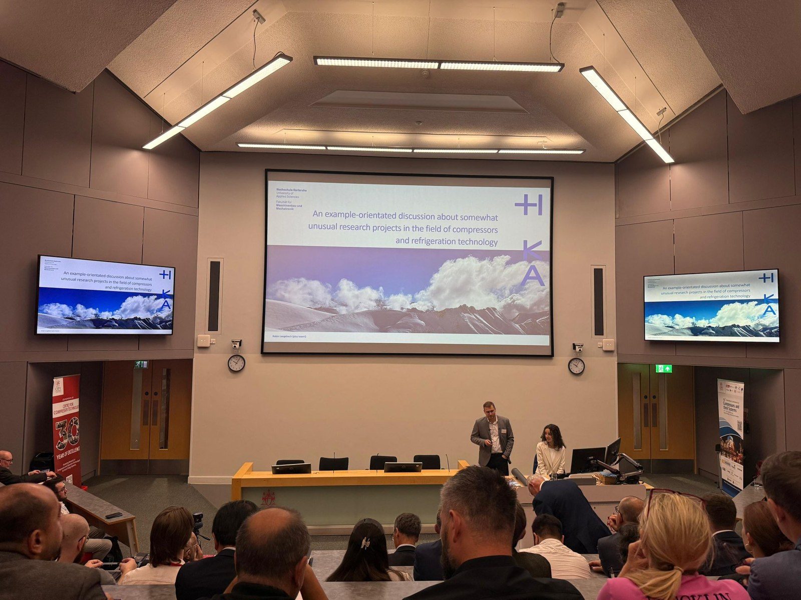XR2ACH presentation at the international compressor conference in London