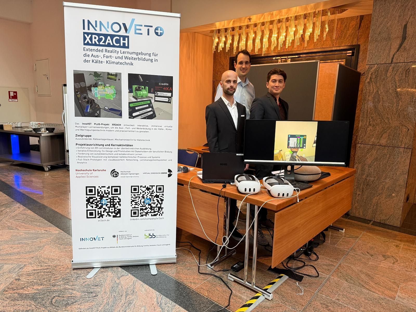 XR2ACH leak detection demo at the DKV conference 2025 in Magdeburg
