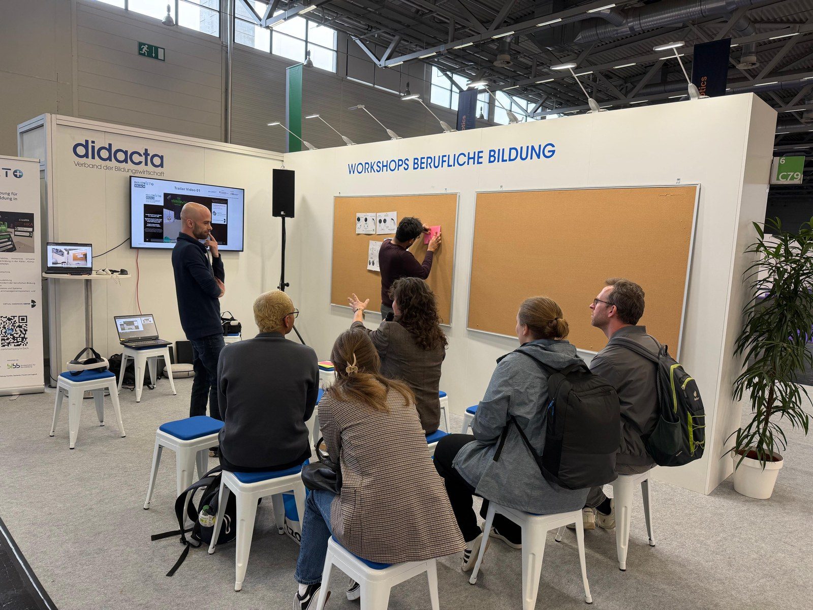 XR2ACH booth at the Didacta 2026 education fair in Cologne
